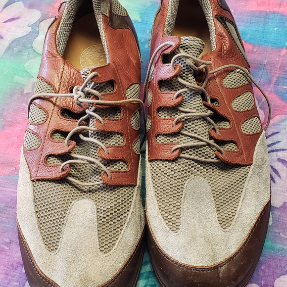 Versace Fashion Leather Suede Sneaker Mens 10